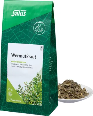 Produktbild von Salus Wermutkraut, Kräutertee, Absinthii herba 75 g