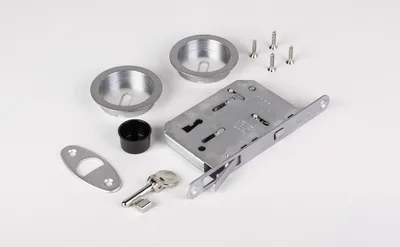 Produktbild von Eclisse Griffmuschel mit einfachem Schlüssel (Keilbart)