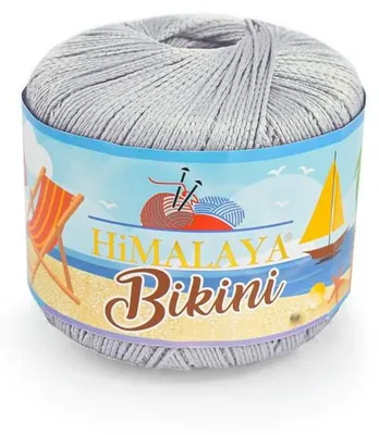 Obrázek produktu pro Himalaya Bikini, polyamidová příze, 50 g/165 m, voděodolná, rychleschnoucí, světle šedá
