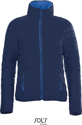 Produktbild von SOLs 01170 | Damen Light Padded Jacke Ride - Farbe: Navy - Größe: L