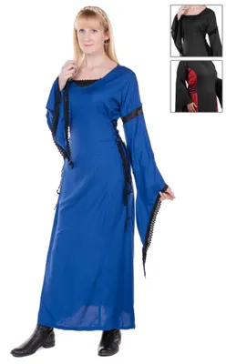 Produktbild von Mittelalterkleid - Sais Farbe: schwarz, Größe: XXL