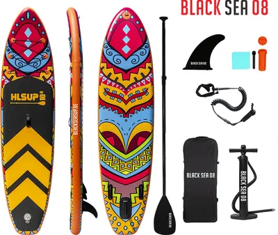 Obrázek produktu pro Black Sea 08 The Crazy One Aufblasbares Stand Up Board 10'6