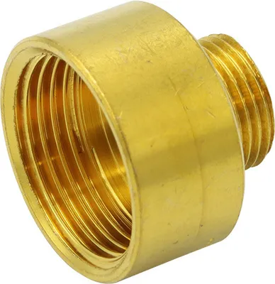 Produktbild von Messing Fitting Reduzierstück 3/4" IG x 3/8" AG Übergangsstück Gewindefitting