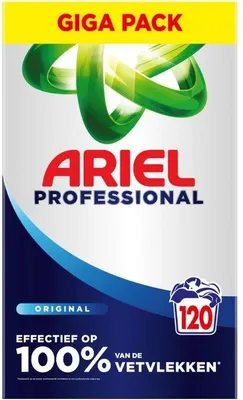 Immagine prodotto di Ariel Professional Regular Detersivo in polvere - Detersivo - 6,6 kg - 120 lavaggi
