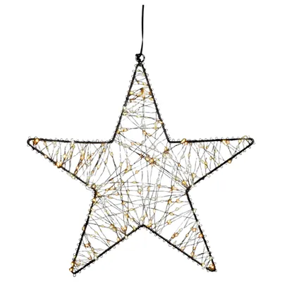 Produktbild von Anna's Collection Stern Weihnachten 200 Luxury Color Leds für Außen 26cm Dimmer Timer