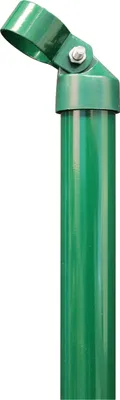 Produktbild von Alberts Strebe | zinkphosphatiert, grün kunststoffbeschichtet | Länge 1750 mm | Streben-Ø 34 mm | Schellen-Ø 34 mm