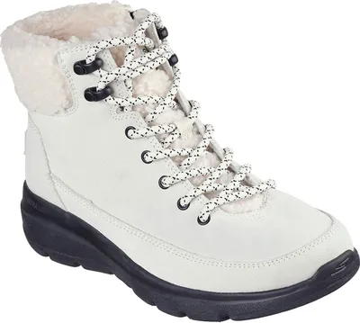 Produktbild von Skechers Glacial Ultra - Woodlands - Weiß / Schwarz Leder Größe: 39 Normal