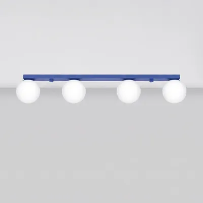 Produktbild von Deckenleuchte YOLI 4 ultramarin 4xG9 8W Stahl/Glas 14.5x12x88cm Sollux Lighting