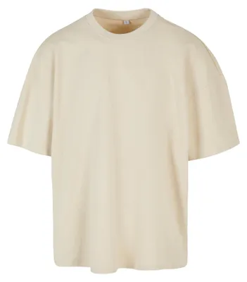 Image de Build Your Brand - T-shirt pour homme, coton épais, coupe carrée TN3166 (S) (sable)