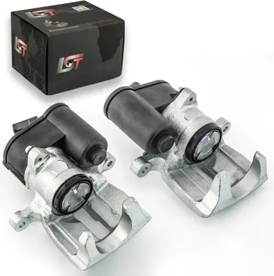 Produktbild von Set Bremssattel Bremszange Stellmotor hinten links rechts für VW SHARAN 7N CC
