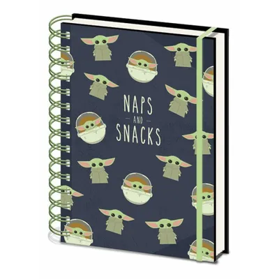 Image de Notizbuch Mandalorian Baby Yoda (Sieste et Goûter - Ringbuch)