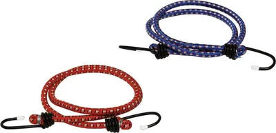 Obrázok produktu pre Pružný upínací popruh s hákom / gumicuk 7 mm x 80 cm, 2 ks
