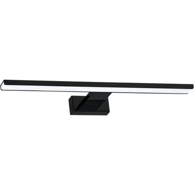 Produktbild von Schwarze Wandleuchte über dem Bild PINTO LED 12W Milagro