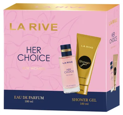 Image de La Rive for Woman Her Choice gift set (eau de parfum 100ml+gel douche 100ml)