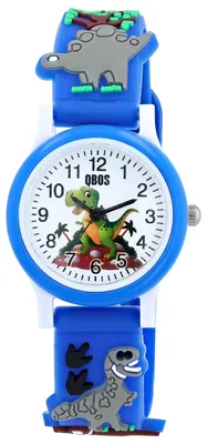 Produktbild von QBOS Kinder Armbanduhr Mineralglas
