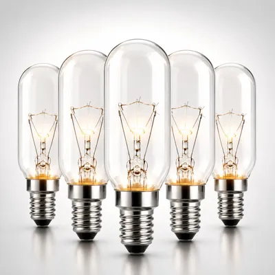 Backofenlampe E14 40W warmweiß dimmbar 5er-Pack