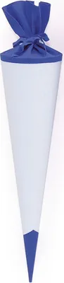 Imagen del producto de Bastelschultüte 70cm blau