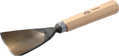 Immagine prodotto di Scalpello STUBAI Serie 52 - Forma 68 | Coltellino svizzero Forma G 70 mm, con manico in legno, per preforo, intaglio e intaglio a rilievo, per superfici lisce, per lavorazioni precise del legno