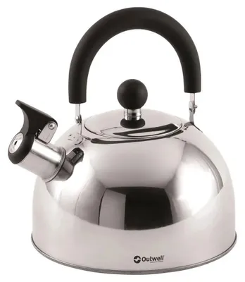 Obrázek produktu pro Outwell 650281, Kotlík, Nerezová ocel, 1,8 l, Černá, Stříbrná, Černá, Nerezová ocel