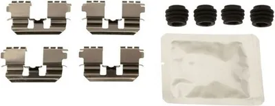 Produktbild von TRW PFK647 Zubehörsatz Scheibenbremsbelag Hinten für HONDA ACCORD VIII (CU) ACCORD VIII Kombi