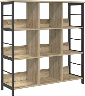 Immagine prodotto di vidaXL Libreria rovere Sonoma 102 x 32 x 104,5 cm Materiale a base di legno