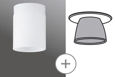Produktbild von Paulmann Premium Glas DecoSystems Tube Mini Opal/Glas