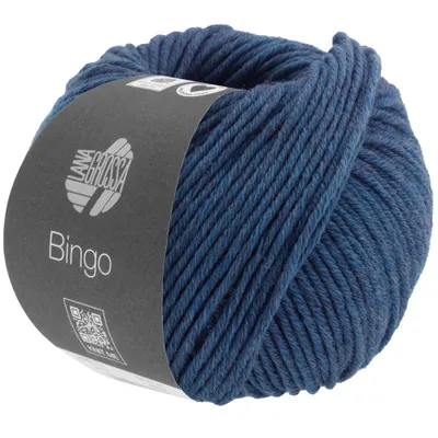 Produktbild von Lana Grossa - Bingo Melange 1021 dunkelblau meliert