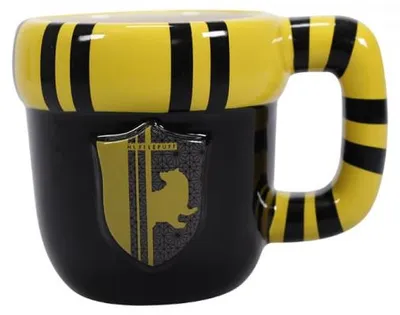 Produktbild von Harry Potter – 3D-Becher, 400 ml – Hufflepuff