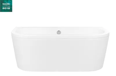 Obrázek produktu pro Vany Obdélníkový design Kulatá vana Bílá Moderní koupel vany