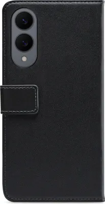 Imagen del producto de Funda tipo libro de cuero sintético para Samsung Galaxy S25 Edge, color