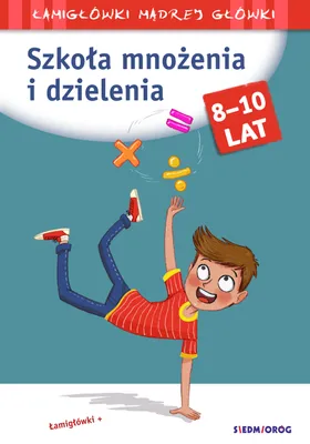 Obrázek produktu pro Učebnice násobení a dělení – vzdělávací kniha pro děti, 52 stran