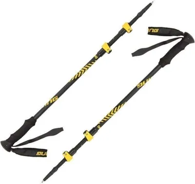Zdjęcie produktu dla Viking Teho Black/Yellow 65 - 145 cm Kije trekkingowe
