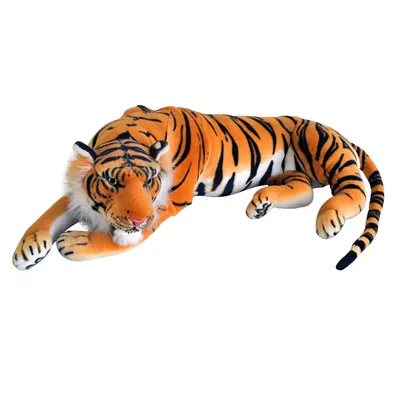Produktbild von TE-Trend Kuscheltier Tiger 90cm XXL Plüschtier Raubkatze Großkatze Stofftier