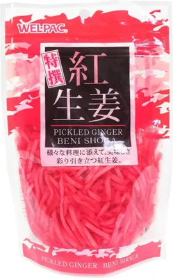 Produktbild von Wel Pac Beni Shoga Eingelegter Ingwer 180g(ATG100g)