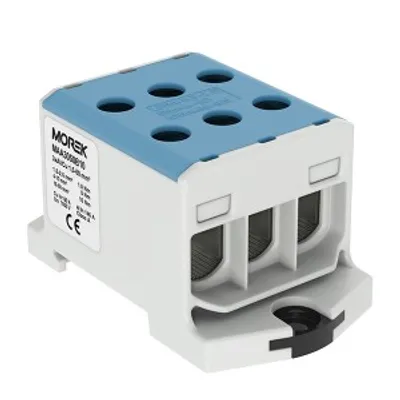 Produktbild von Hauptleitungsklemme 6x1,5-50mm2 blau 1P OTL 50-3 MAA3050B10 Morek 4290