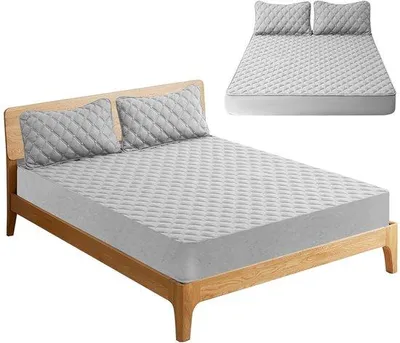 Image de Housses de protection imperméables pour matelas, dimensions 90x200 cm, adaptées aux lits simples, offrant une protection respirante, imperméable et confortable pour les matelas.