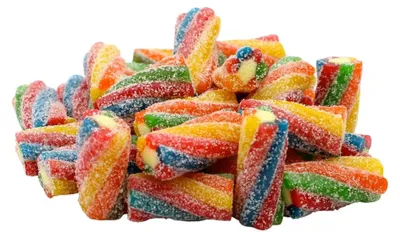 Immagine prodotto di Damel, bastoncini arcobaleno ripieni - 1 kg