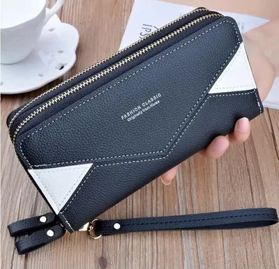 Immagine prodotto di Portafoglio Donna HA-25203 Nero - Eleganza e Stile KP25203