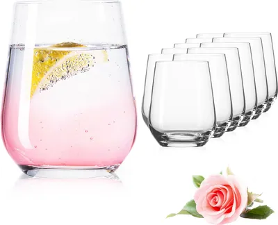 Produktbild von IMPERIAL Trinkgläser aus Glas 330ml (max. 450ml) Set 12-Teilig Getränkeglas Wassergläser Saftgläser Whiskeygläser