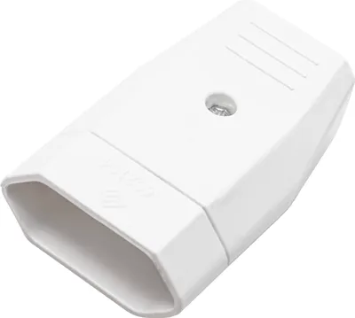 Produktbild von Eurokupplung Flach Kupplung 10A 2P 230V weiß