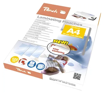 Produktbild von Laminierfolie A4 125mic PP525-02 (glänzend, 100 Stück)