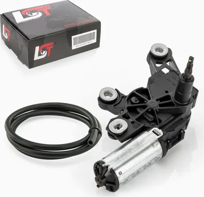 Produktbild von Wischermotor Scheibenwischer Motor Heck mit Schlauch für VW TRANSPORTER T5 VI T6