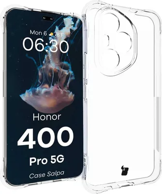 Produktbild von Flexible Handyhülle für Honor 400 Pro, Bizon Case Salpa, Transparent