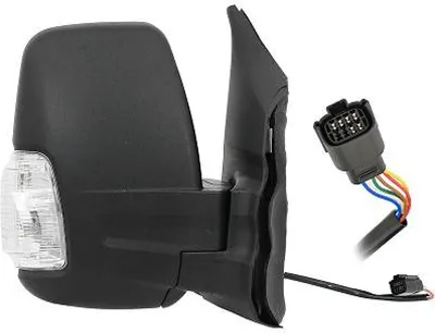 Produktbild von DIEDERICHS 1457224 Außenspiegel Seitenspiegel Rechts für FORD Transit Mk7 Kastenwagen (V363, FCD, FDD) Beheizt Konvex Genarbt