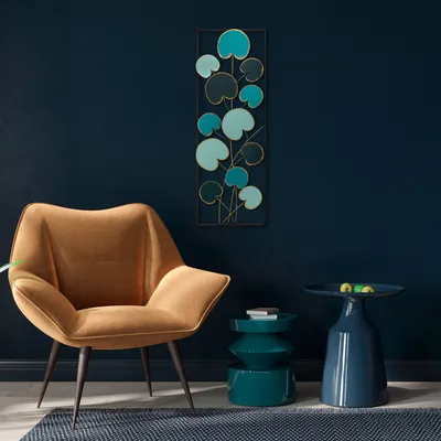 Obrázek produktu pro Wallity, Catalpa- TNL2307, Barevné, Ostatní bytové dekorace, 32 x 90 cm, 100% kov (tloušťka: 1)