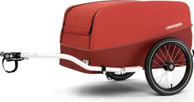 Produktbild von Croozer | Cargo Pakko Fahrradanhänger / Transportanhänger | Lavendelrot