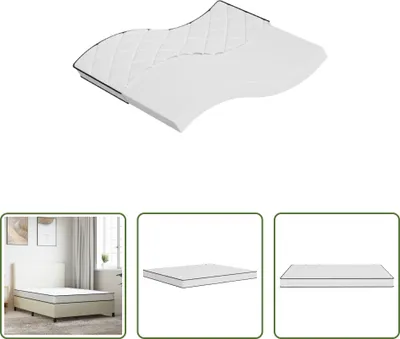 Produktbild von The Living Store Matratze Schaumstoff Mittelweich 160x200 cm