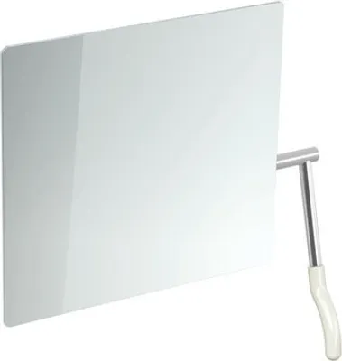 Produktbild von Hewi Kippspiegel LifeSystem 600x540mm Hebel rechts reinweiß