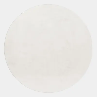 Zdjęcie produktu dla Carpetsale24 Puszysty Dywan z Wysokim W?osiem Jednolity Imitacja Futra Pluszowy Super Mi?kki do Salonu, Rozmiar: 120 cm okr?g?y