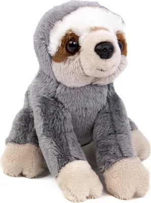 Produktbild von Kuscheltier Faultierbaby 15 cm sitzend grau/beige